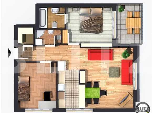 Apartament de vânzare 3 camere Manastur - 2845AV | BLITZ Cluj-Napoca | Poza7