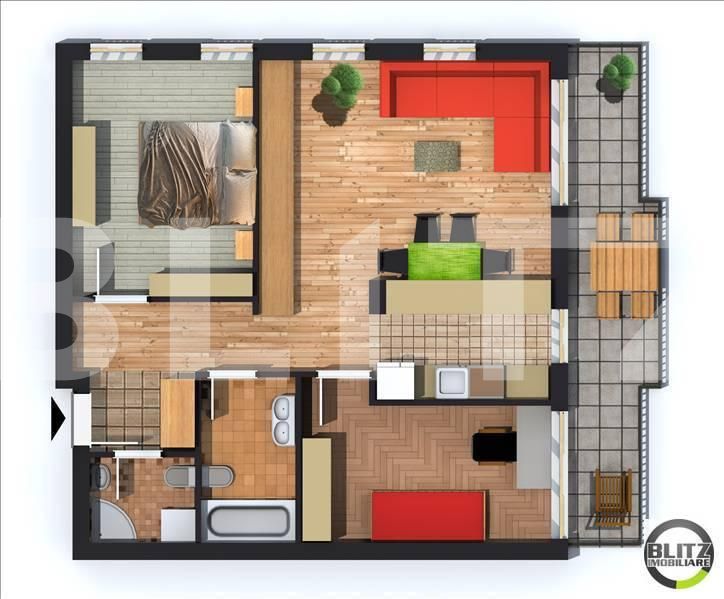 Apartament de vânzare 3 camere Manastur - 2845AV | BLITZ Cluj-Napoca | Poza4