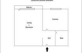 Apartament 2 camere, 54 mp, garaj, finalizare 2018,  zona benzinariei Mol