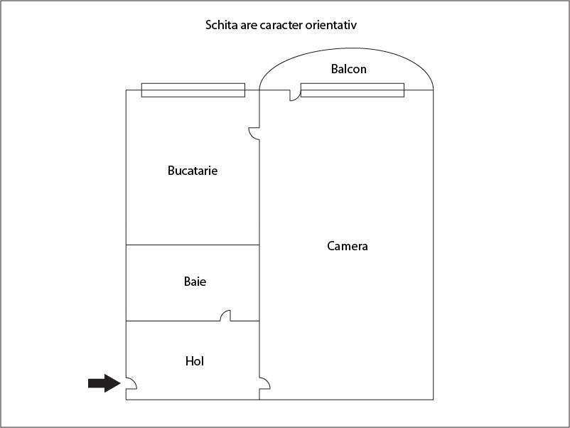 Garsonieră de vânzare Manastur - 28462AV | BLITZ Cluj-Napoca | Poza1