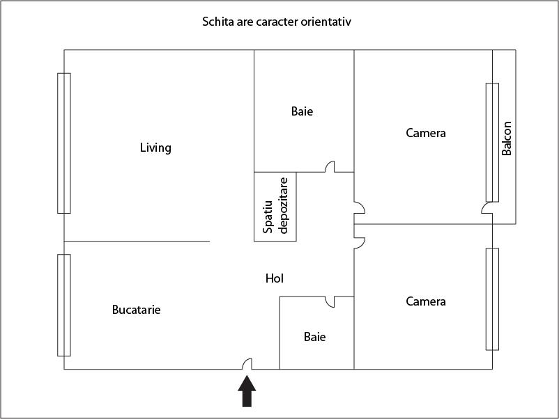 Apartament de vânzare 3 camere Marasti - 28465AV | BLITZ Cluj-Napoca | Poza1