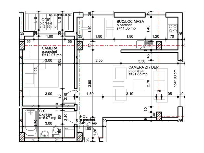 Apartament de vânzare 2 camere Borhanci - 28482AV | BLITZ Cluj-Napoca | Poza1