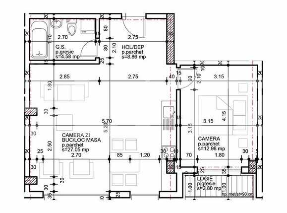 Apartament de vânzare 2 camere Borhanci - 28486AV | BLITZ Cluj-Napoca | Poza1