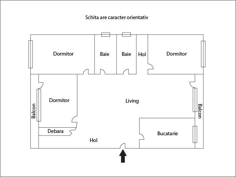 Apartament de vânzare 4 camere Floreşti - 28489AV | BLITZ Cluj-Napoca | Poza1