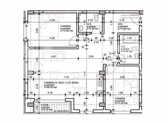 Apartament de vânzare 3 camere Borhanci - 28490AV | BLITZ Cluj-Napoca | Poza1