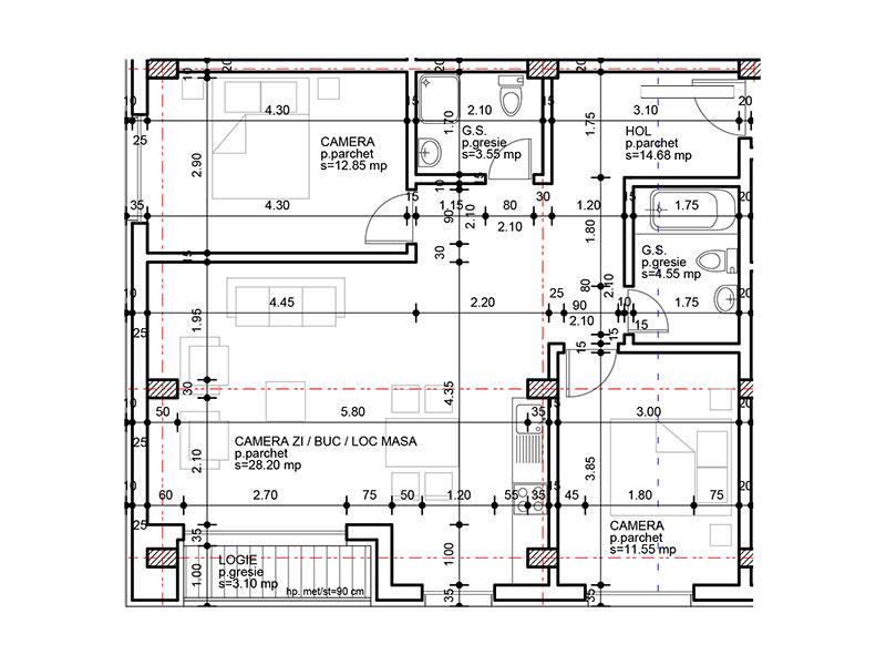 Apartament de vânzare 3 camere Borhanci - 28490AV | BLITZ Cluj-Napoca | Poza1
