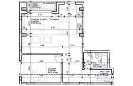 Apartament 2 camere, 59,26 mp, logie, zona strazii Calea Borhanciului