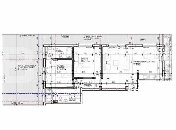 Apartament de vânzare 3 camere Borhanci - 28495AV | BLITZ Cluj-Napoca | Poza1