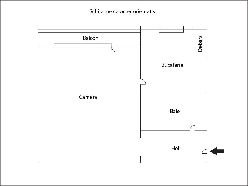 Garsonieră de vânzare Manastur - 28518AV | BLITZ Cluj-Napoca | Poza1