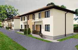 Duplex de vanzare, 105 mp utili, teren 150 mp, zona Gilau!