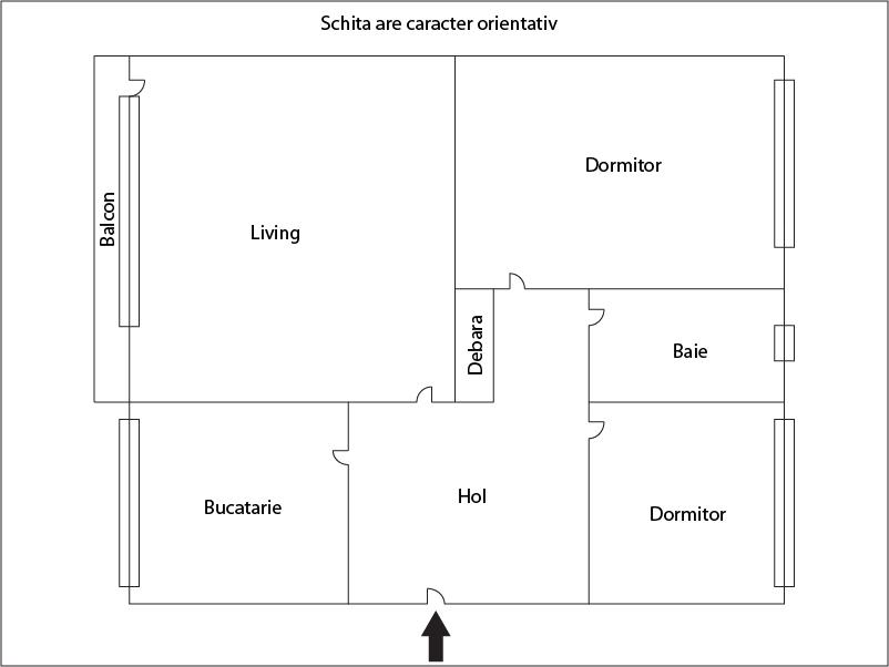 Apartament de vânzare 3 camere Gheorgheni - 28583AV | BLITZ Cluj-Napoca | Poza1