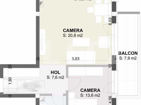 Apartament de vânzare 2 camere Exterior Est - 28596AV | BLITZ Cluj-Napoca | Poza2