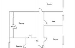 Vanzare 3 camere, imobil izolat termic la 2 minute de Profi, cu parcare si boxa