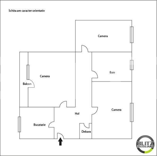 Apartament de vânzare 3 camere Grigorescu - 286AV | BLITZ Cluj-Napoca | Poza13