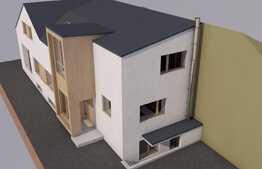 Casa individuala 300 mp utili, teren de 250 mp, front stradal 11 ml