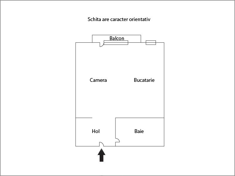 Garsonieră de vânzare Marasti - 28643AV | BLITZ Cluj-Napoca | Poza1