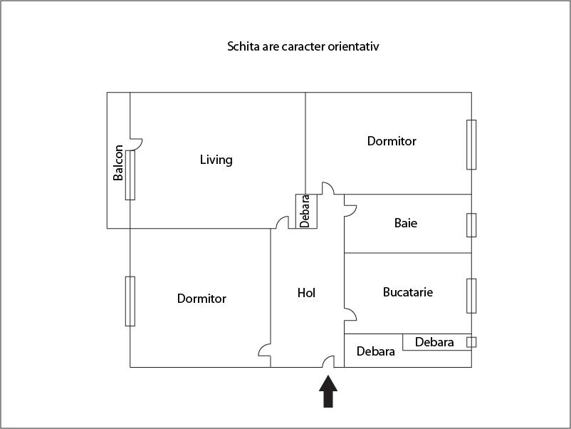 Apartament de vânzare 3 camere Manastur - 28645AV | BLITZ Cluj-Napoca | Poza1