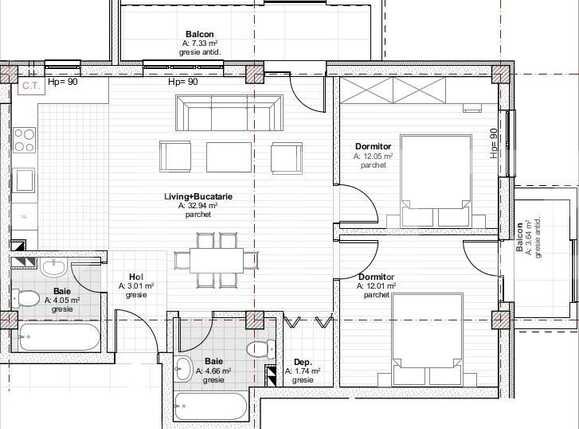 Apartament de vânzare 3 camere Floreşti - 28688AV | BLITZ Cluj-Napoca | Poza13