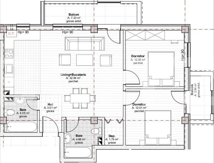 Apartament de vânzare 3 camere Floreşti - 28688AV | BLITZ Cluj-Napoca | Poza13