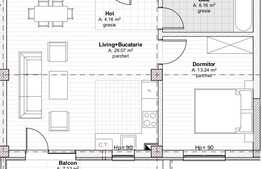 2 camere, 52,63 mp, semifinisat, etaj intermediar, zona strazii Teilor! 