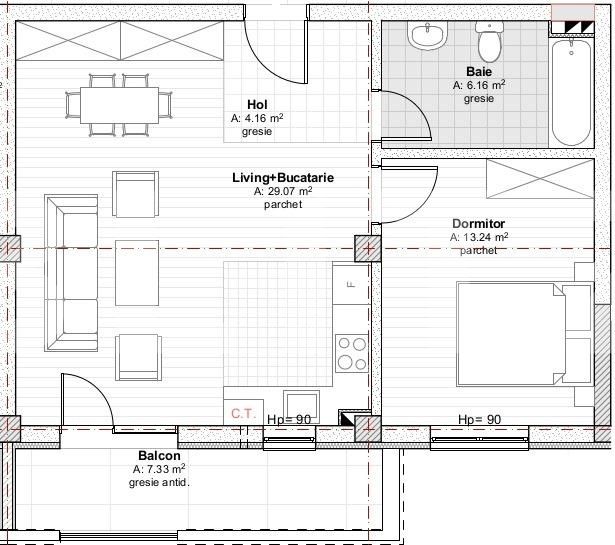 Apartament de vânzare 2 camere Floreşti - 28690AV | BLITZ Cluj-Napoca | Poza13