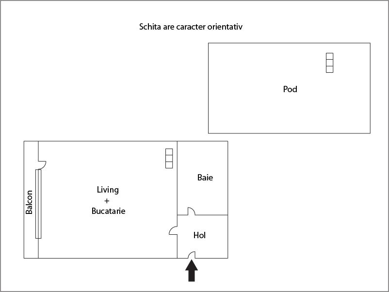 Garsonieră de vânzare Floreşti - 28702AV | BLITZ Cluj-Napoca | Poza1