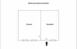 De vanzare apartament cu 1 camera, 50 mp, zona Urania