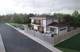 Casa individuala de 190 mp, teren 500 mp, front 26 ml, zona linistita