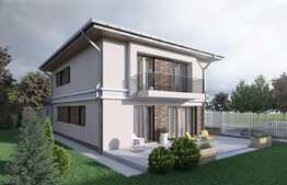 Casa individuala de 190 mp, teren 500 mp, front 26 ml, zona linistita