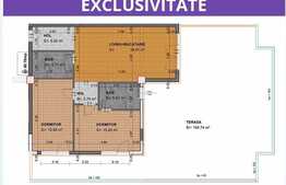 De vanzare apartament 3 camere, semifinisat, 80,7 mp, zona Leroy Merlin!