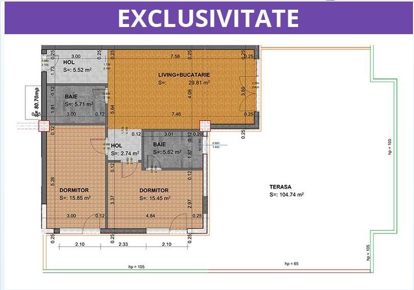 Apartament de vânzare 3 camere Marasti - 28743AV | BLITZ Cluj-Napoca | Poza1