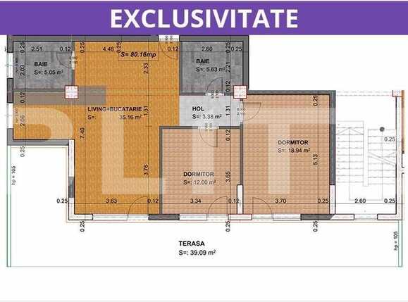 Apartament de vânzare 3 camere Marasti - 28744AV | BLITZ Cluj-Napoca | Poza1