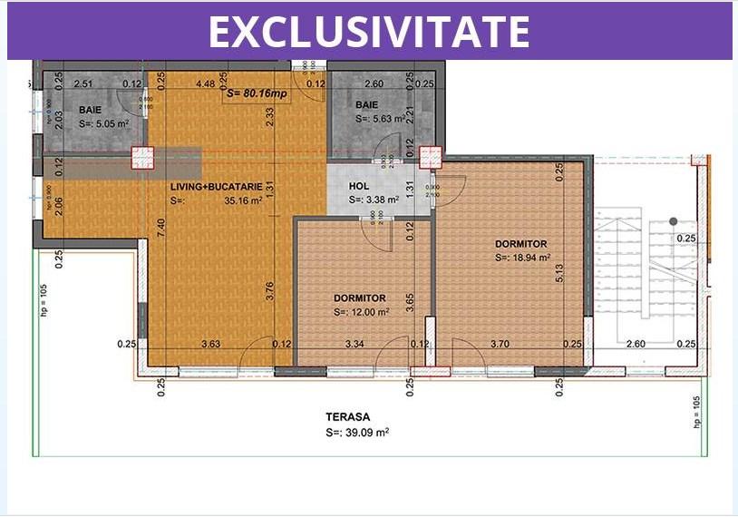 Apartament de vânzare 3 camere Marasti - 28744AV | BLITZ Cluj-Napoca | Poza1