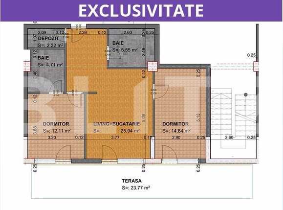 Apartament de vânzare 3 camere Marasti - 28748AV | BLITZ Cluj-Napoca | Poza1