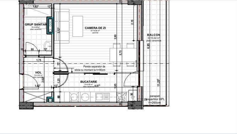 Garsonieră de vânzare Iris - 28749AV | BLITZ Cluj-Napoca | Poza1