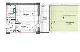 1 camera, 37,07 mp, semifinisat, etaj intermediar, terasa verde, zona strazii Oasului