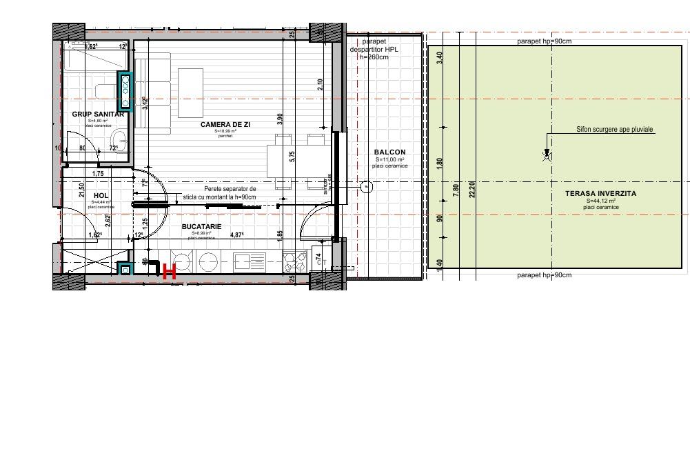 Garsonieră de vânzare Iris - 28750AV | BLITZ Cluj-Napoca | Poza1