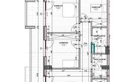 Penthouse 90,50 mp cu CF, semifinisat, terasa, zona strazii Oasului