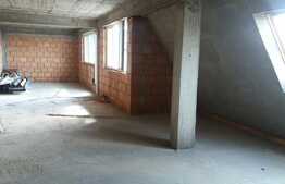 Apartament semifinisat cu 4 camere, 103 mp, terasa 30 mp, zona VIVO!