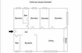 Mansarda pentru iubitorii de privelisti! de 120 mp, 5 camere! LA CHEIE! Zona strazii Somesului! 