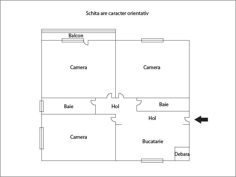 Apartament de vânzare 3 camere Marasti - 28873AV | BLITZ Cluj-Napoca | Poza1