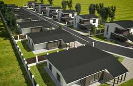 Casa individuala 102 mp utili, teren de 450 mp, cu CF