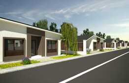 Casa individuala 102 mp utili, teren de 450 mp, cu CF