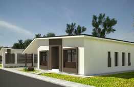 Casa individuala 102 mp utili, teren de 450 mp, cu CF