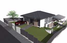 Casa individuala 130 mp utili, teren de 500 mp, zona linistita