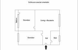 Apartament 3 camere, 54 mp, mobilat si utilat, parcare! Zona strazii Subcetate!