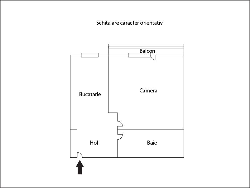 Garsonieră de vânzare Manastur - 28952AV | BLITZ Cluj-Napoca | Poza1