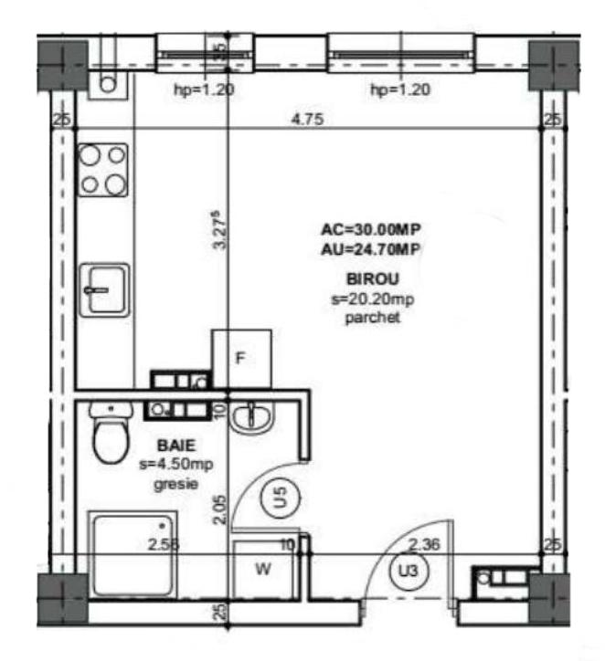 Garsonieră de vânzare Baciu - 28959AV | BLITZ Cluj-Napoca | Poza1