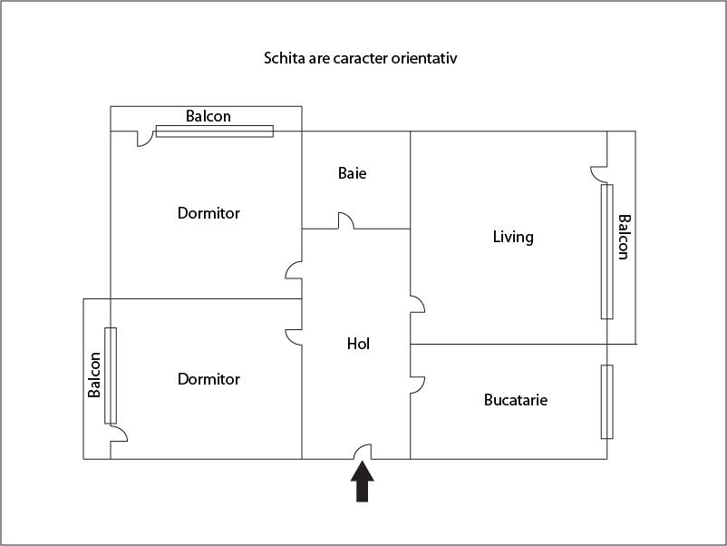 Apartament de vânzare 3 camere Intre Lacuri - 28986AV | BLITZ Cluj-Napoca | Poza1