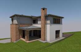 Casa individuala 157 mp utili, teren de 1500mp,  zona linistita